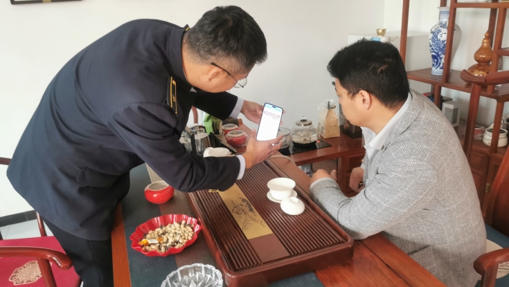 京雄分公司涿州东收费站：深挖属地企业资源，靶向发力引车上路